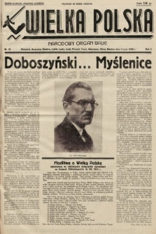 Wielka Polska : narodowy organ walki. 1936, nr 25