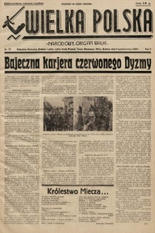 Wielka Polska : narodowy organ walki. 1936, nr 37