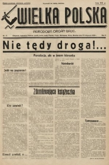 Wielka Polska : narodowy organ walki. 1936, nr 41