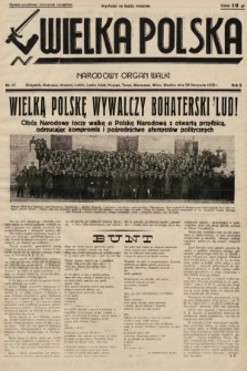 Wielka Polska : narodowy organ walki. 1935, nr 47