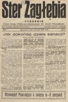 Ster Zagłębia : organ Klubu Polityczno-Społecznego im. J. Piłsudskiego. 1926, nr 5