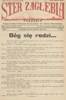 Ster Zagłębia : organ Klubu Polityczno-Społecznego im. J. Piłsudskiego. 1926, nr 26