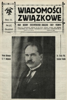 Wiadomości Związkowe : organ urzędowy Cieszyńskiego Związku Straży Pożarnych. 1929, nr 8-12