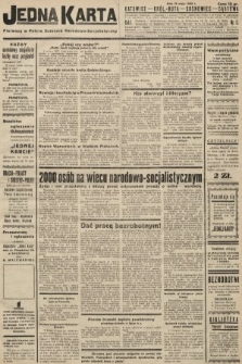 Jedna Karta : pierwszy w Polsce dziennik Narodowo-Socjalistyczny. 1933, nr 11