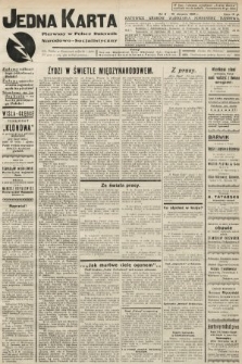 Jedna Karta : pierwszy w Polsce dziennik Narodowo-Socjalistyczny. 1933, nr 45