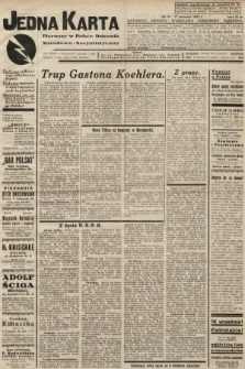 Jedna Karta : pierwszy w Polsce dziennik Narodowo-Socjalistyczny. 1933, nr 50