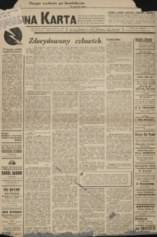 Jedna Karta : pierwsze w Polsce pismo Narodowo-Socjalistyczne : organ Rady Naczelnej N.S.P.R. Sosnowiec. 1934, nr 65 (drugie wydanie po konfiskacie)