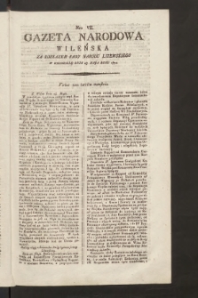 Gazeta Narodowa Wileńska : za rozkazem Najwyższej Rady. 1794, nr 7