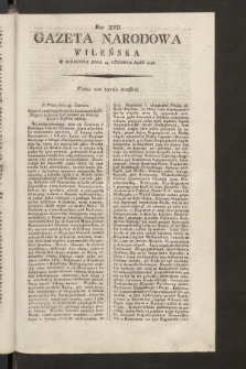 Gazeta Narodowa Wileńska : za rozkazem Najwyższej Rady. 1794, nr 17