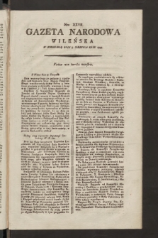 Gazeta Narodowa Wileńska : za rozkazem Najwyższej Rady. 1794, nr 27
