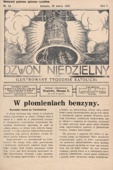 Dzwon Niedzielny : ilustrowany tygodnik katolicki. 1925, nr 12