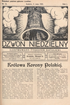 Dzwon Niedzielny : ilustrowany tygodnik katolicki. 1925, nr 18