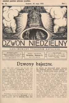 Dzwon Niedzielny : ilustrowany tygodnik katolicki. 1925, nr 19