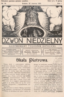 Dzwon Niedzielny : ilustrowany tygodnik katolicki. 1925, nr 26