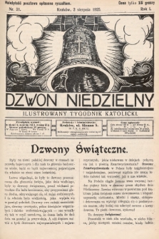 Dzwon Niedzielny : ilustrowany tygodnik katolicki. 1925, nr 31