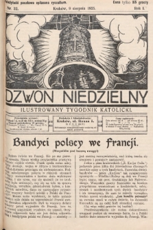 Dzwon Niedzielny : ilustrowany tygodnik katolicki. 1925, nr 32