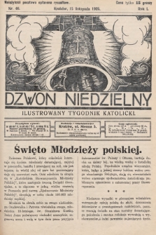 Dzwon Niedzielny : ilustrowany tygodnik katolicki. 1925, nr 46