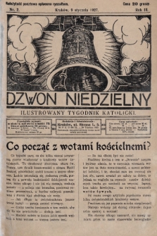 Dzwon Niedzielny : ilustrowany tygodnik katolicki. 1927, nr 2