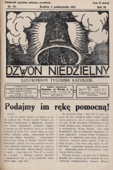 Dzwon Niedzielny : ilustrowany tygodnik katolicki. 1927, nr 40