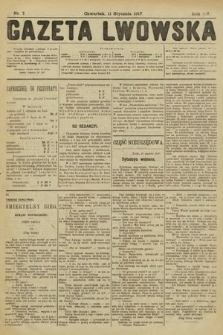 Gazeta Lwowska. 1917, nr 7