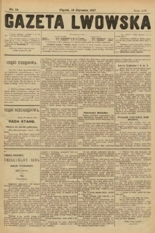 Gazeta Lwowska. 1917, nr 14