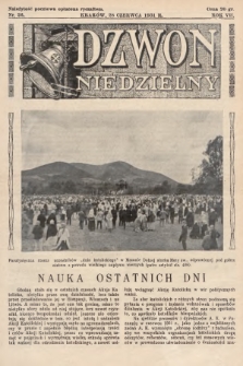 Dzwon Niedzielny. 1931, nr 26