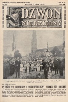 Dzwon Niedzielny. 1931, nr 28