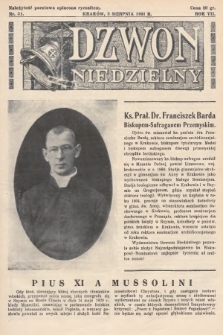 Dzwon Niedzielny. 1931, nr 31