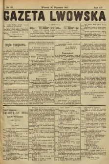 Gazeta Lwowska. 1917, nr 23