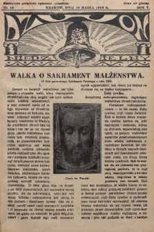 Dzwon Niedzielny. 1929, nr 10