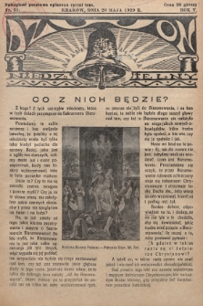 Dzwon Niedzielny. 1929, nr 21