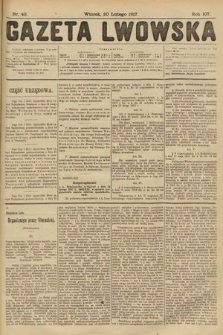 Gazeta Lwowska. 1917, nr 40