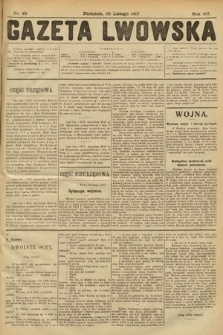 Gazeta Lwowska. 1917, nr 45