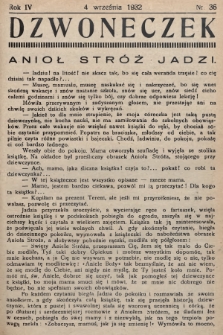 Dzwoneczek. 1932, nr 36