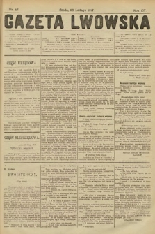 Gazeta Lwowska. 1917, nr 47