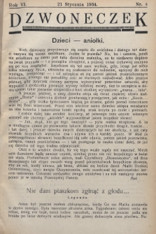 Dzwoneczek. 1934, nr 4