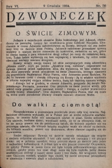 Dzwoneczek. 1934, nr 50