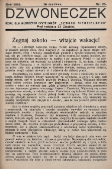 Dzwoneczek : dział dla młodszych czytelników „Dzwonu Niedzielnego". 1935, nr 25