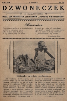 Dzwoneczek : dział dla młodszych czytelników „Dzwonu Niedzielnego". 1936, nr 32