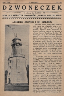 Dzwoneczek : dział dla młodszych czytelników „Dzwonu Niedzielnego". 1936, nr 48