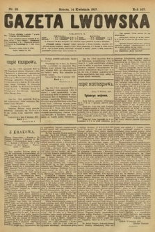 Gazeta Lwowska. 1917, nr 85