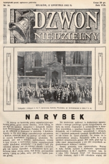 Dzwon Niedzielny. 1932, nr 16