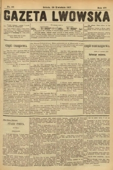 Gazeta Lwowska. 1917, nr 97