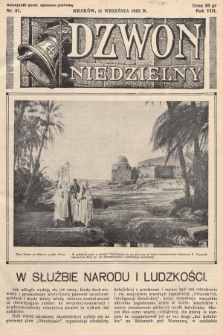 Dzwon Niedzielny. 1932, nr 37