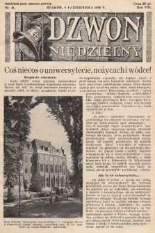 Dzwon Niedzielny. 1932, nr 41