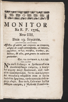 Monitor. 1776, nr 4