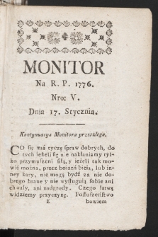Monitor. 1776, nr 5