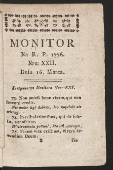 Monitor. 1776, nr 22