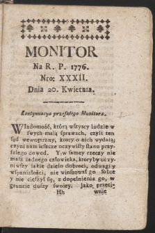 Monitor. 1776, nr 32