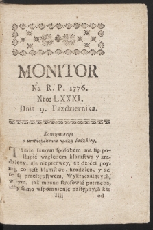 Monitor. 1776, nr 81